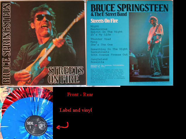 Bruce Springsteen - STREETS ON FIRE